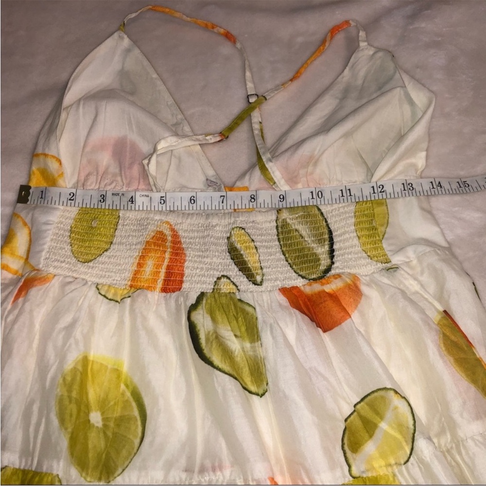 J Crew citrus tiered dress Edie Parker S - Picture 7 of 14